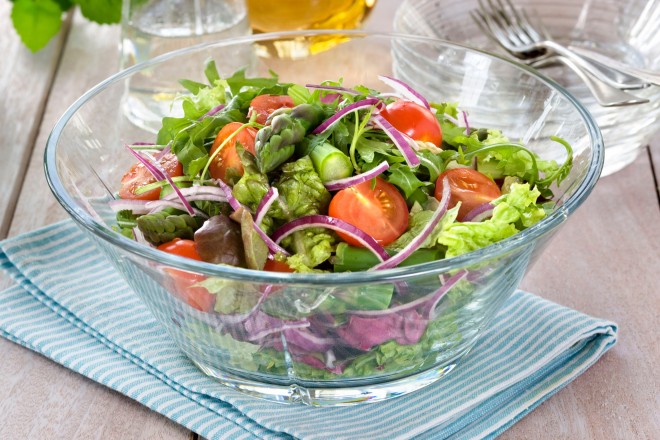 Salat med asparges Oppskrift