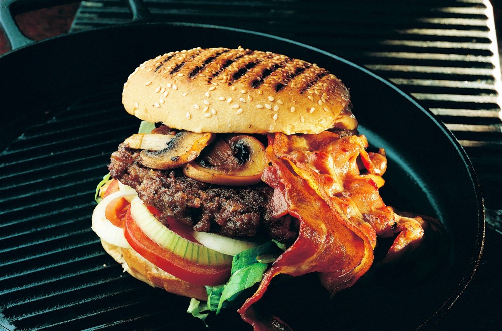 Grillet Hawaii-burger Oppskrift